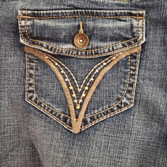 Bootcut Jeans Women Size 14 Apt 9 blue denim - Picture 4 of 12